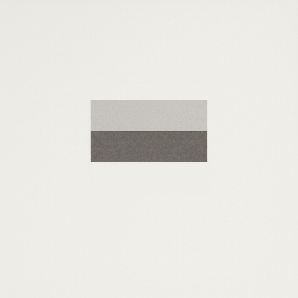 Stacked Rectangles Minimalist Print