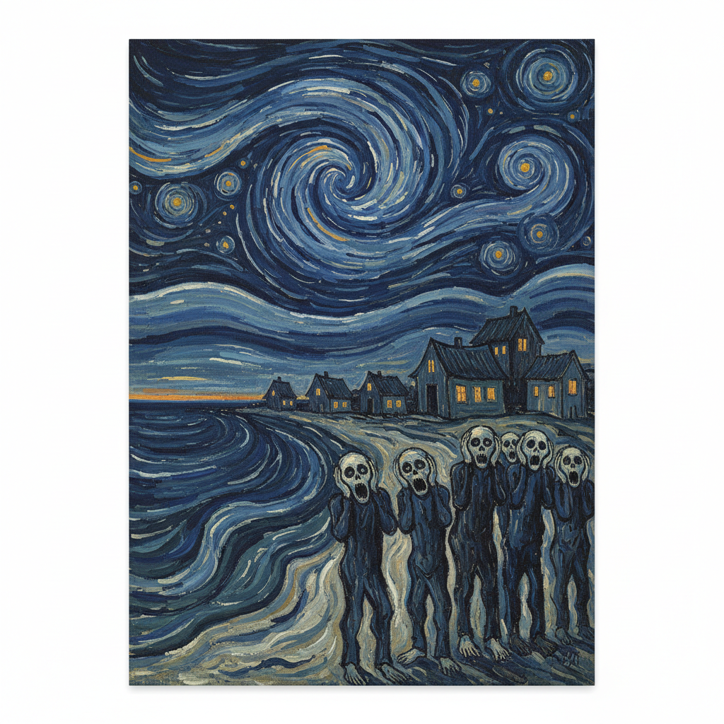Starry Night — Edvard Munch