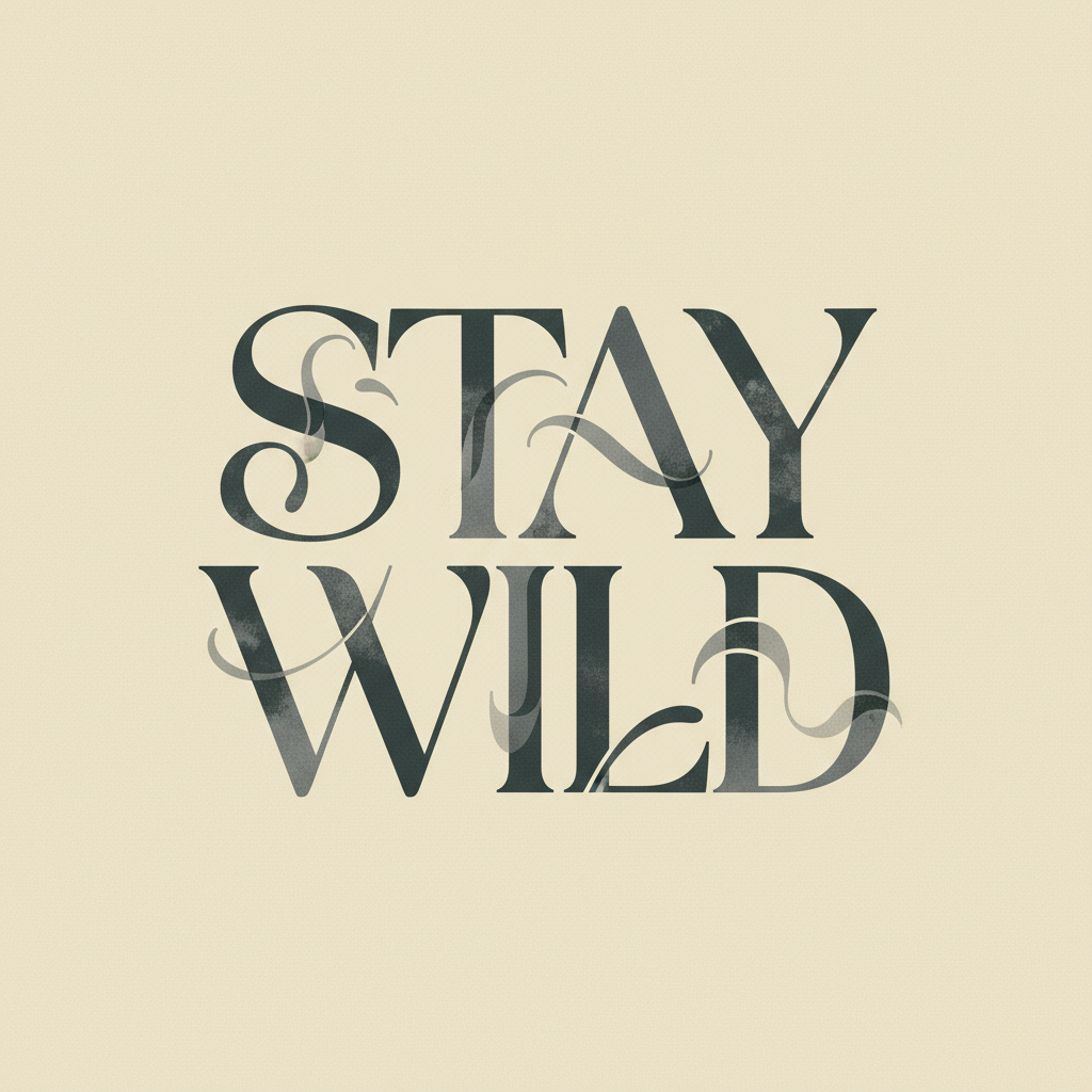 Stay Wild, Modern Art
