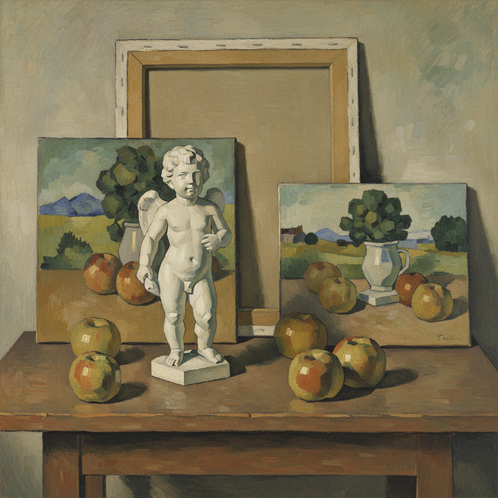 Still Life with Plaster Cupid — Paul Cézanne
