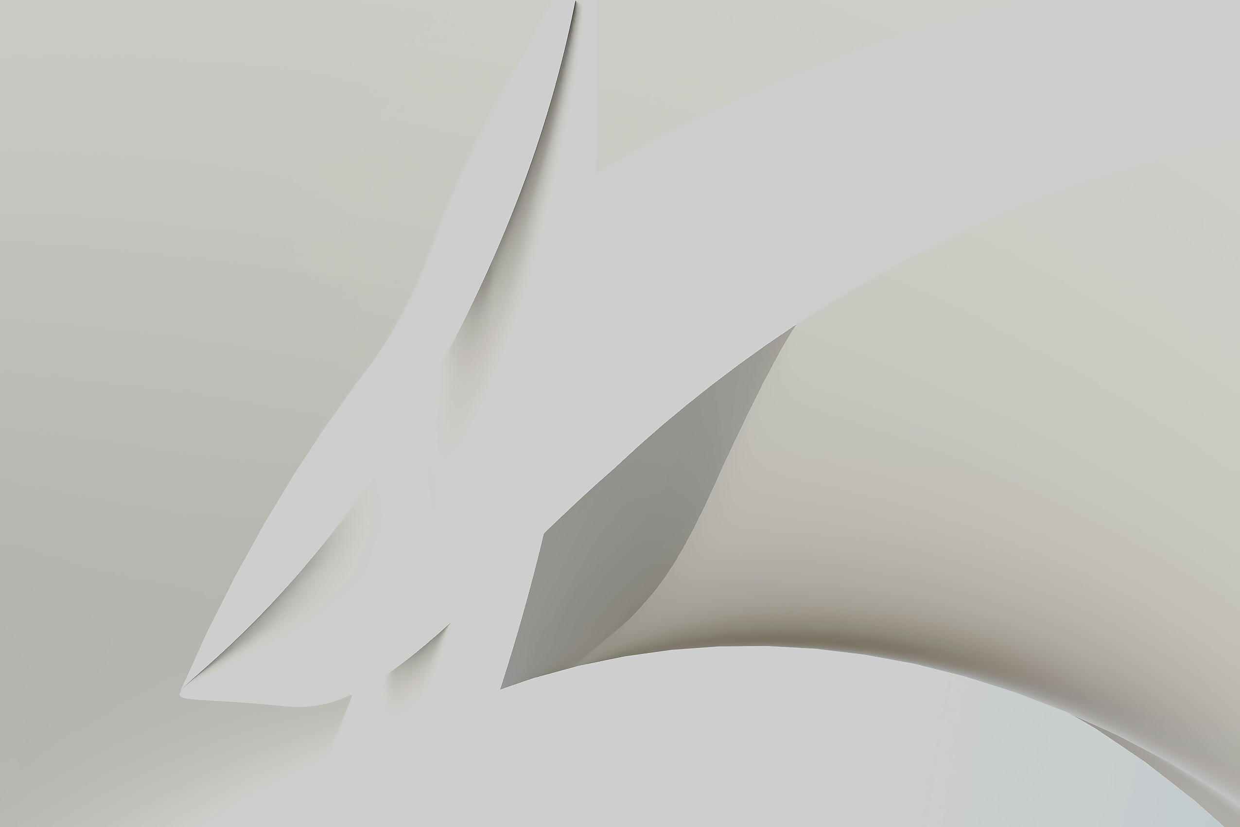 Subtle Cream Folds