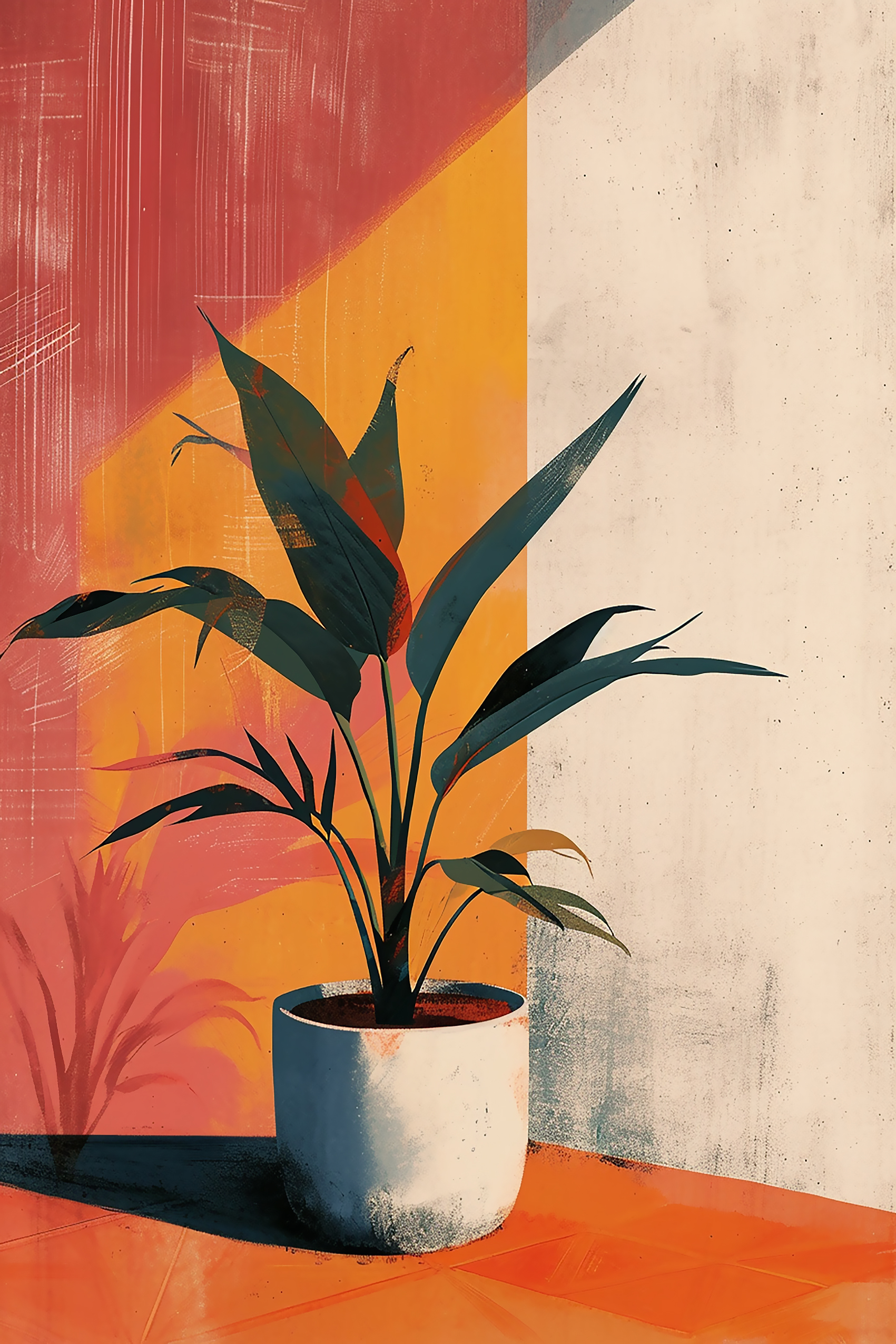 Sun-Kissed Leaf Harmony