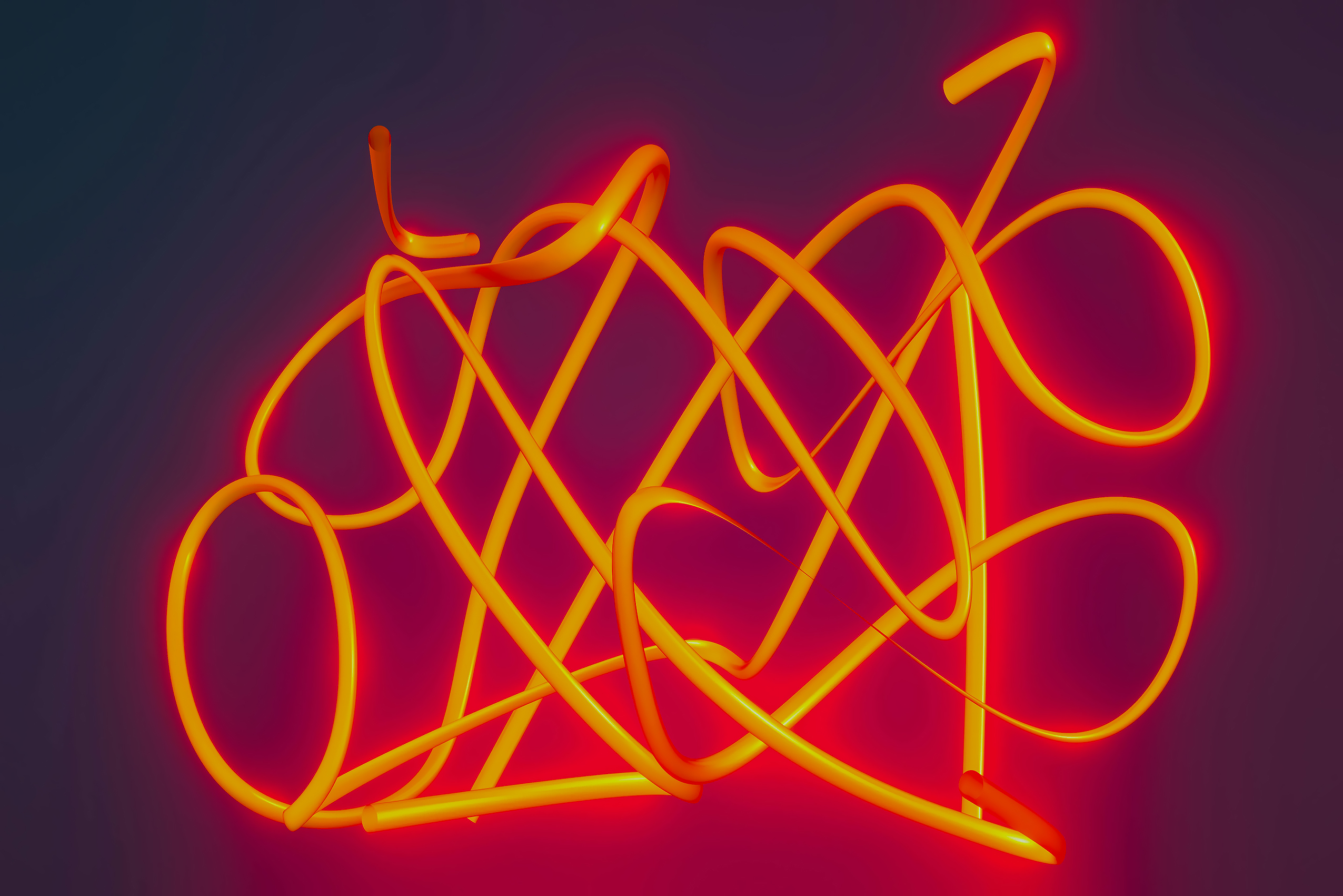 Tangled Luminous Threads