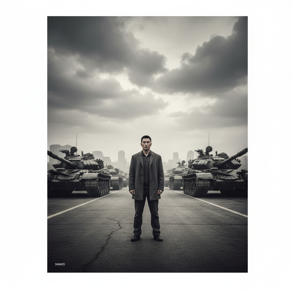Tank Man — Jeff Widener