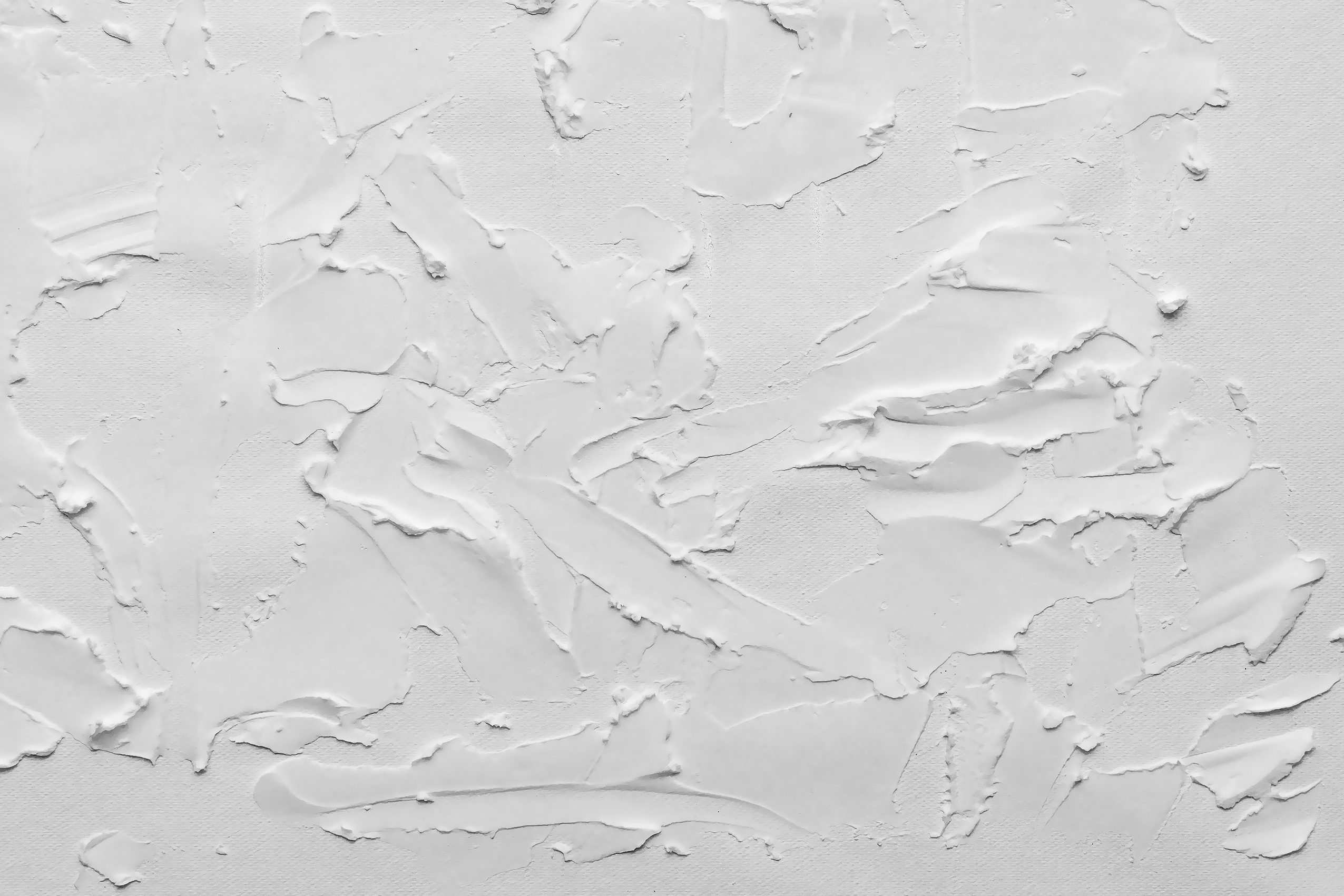 Textured White Abstraction