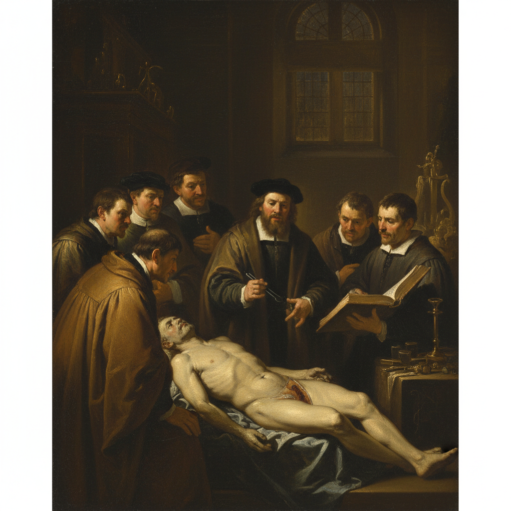 The Anatomy Lesson of Dr Tulp — Rembrandt van Rijn