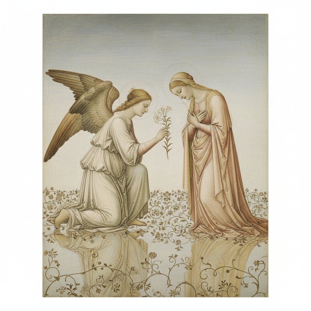The Annunciation (Cestello) — Sandro Botticelli