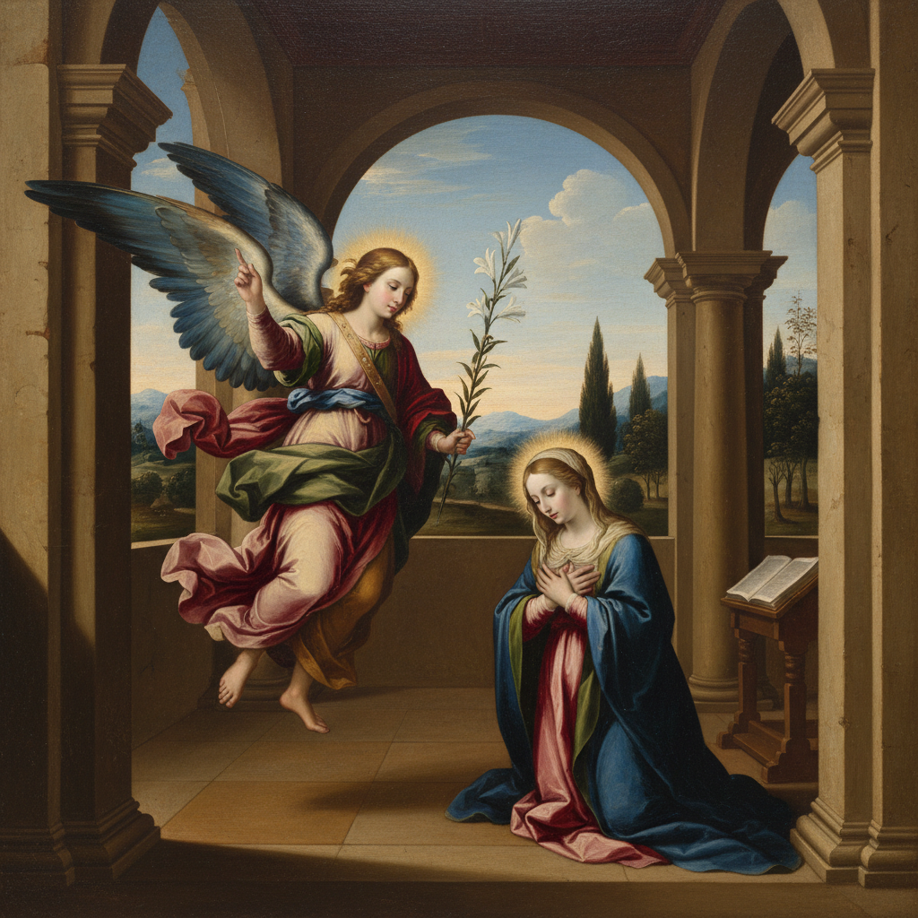 The Annunciation — Fra Angelico