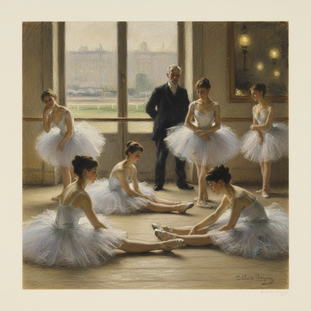 The Ballet Class — Edgar Degas