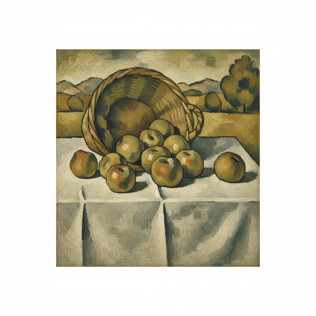 The Basket of Apples — Paul Cézanne