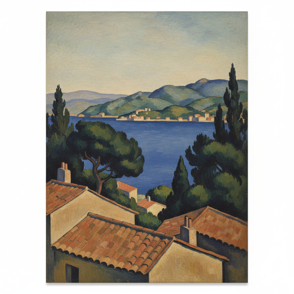 The Bay of Marseille seen from L'Estaque — Paul Cézanne
