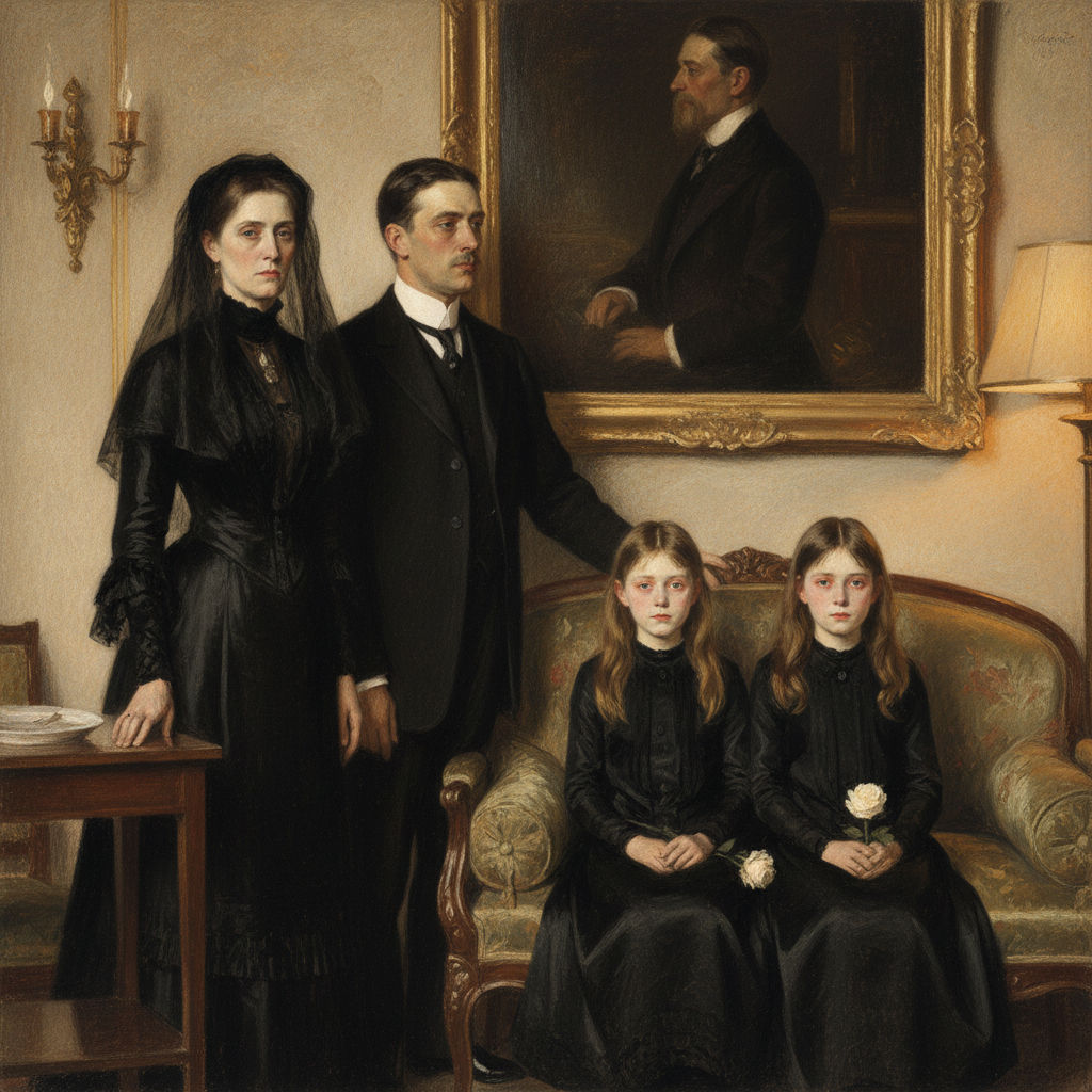 The Bellelli Family — Edgar Degas