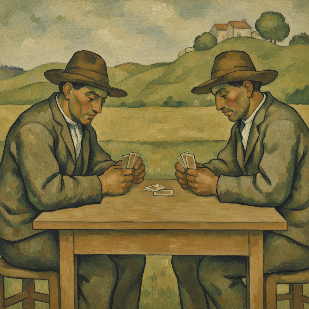 The Card Players — Paul Cézanne