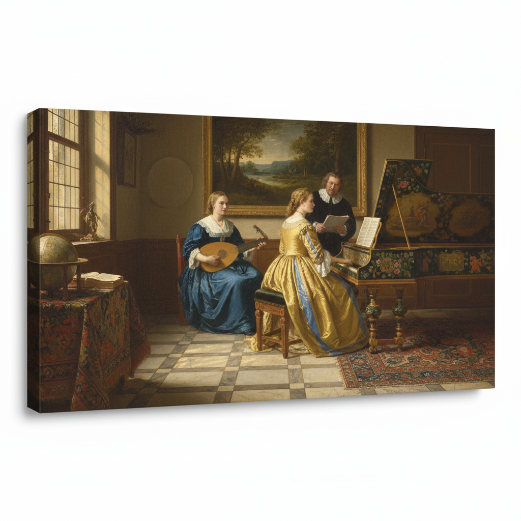 The Concert — Johannes Vermeer