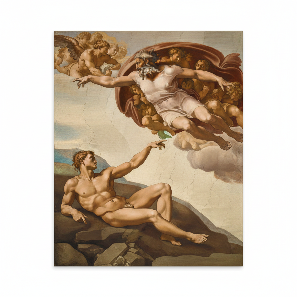 The Creation of Adam — Michelangelo