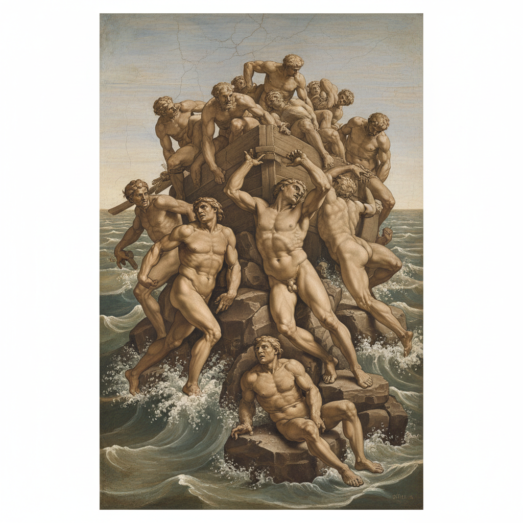 The Deluge — Michelangelo