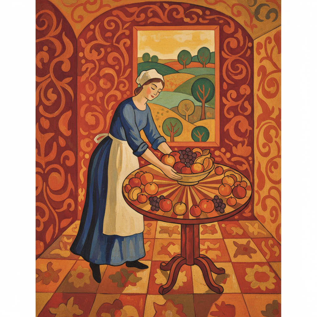 The Dessert: Harmony in Red — Henri Matisse