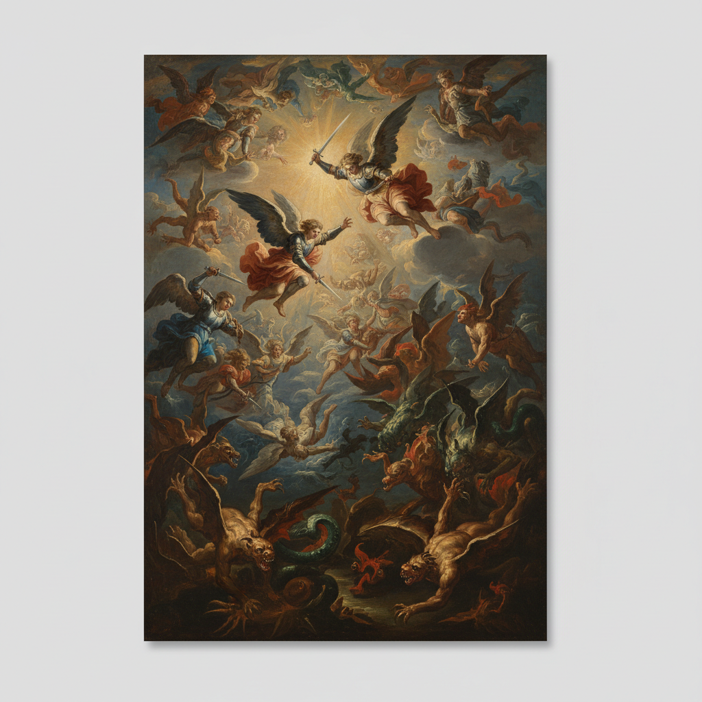 The Fall of the Rebel Angels — Pieter Bruegel the Elder