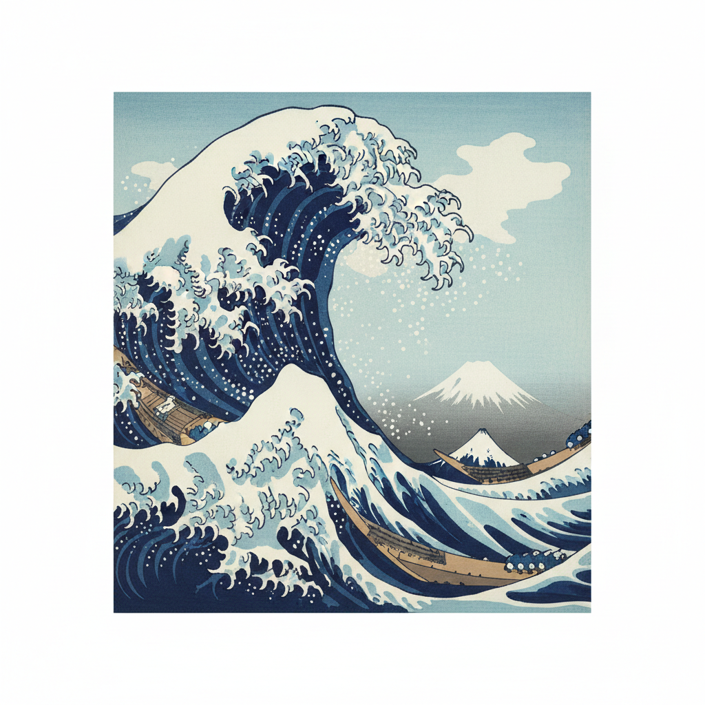 The Great Wave off Kanagawa — Katsushika Hokusai