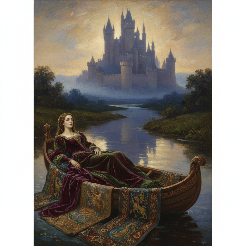 The Lady of Shalott — John William Waterhouse