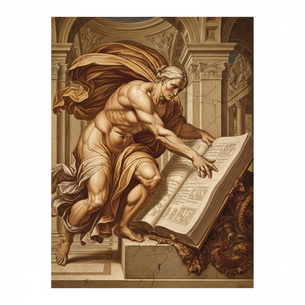 The Libyan Sibyl — Michelangelo