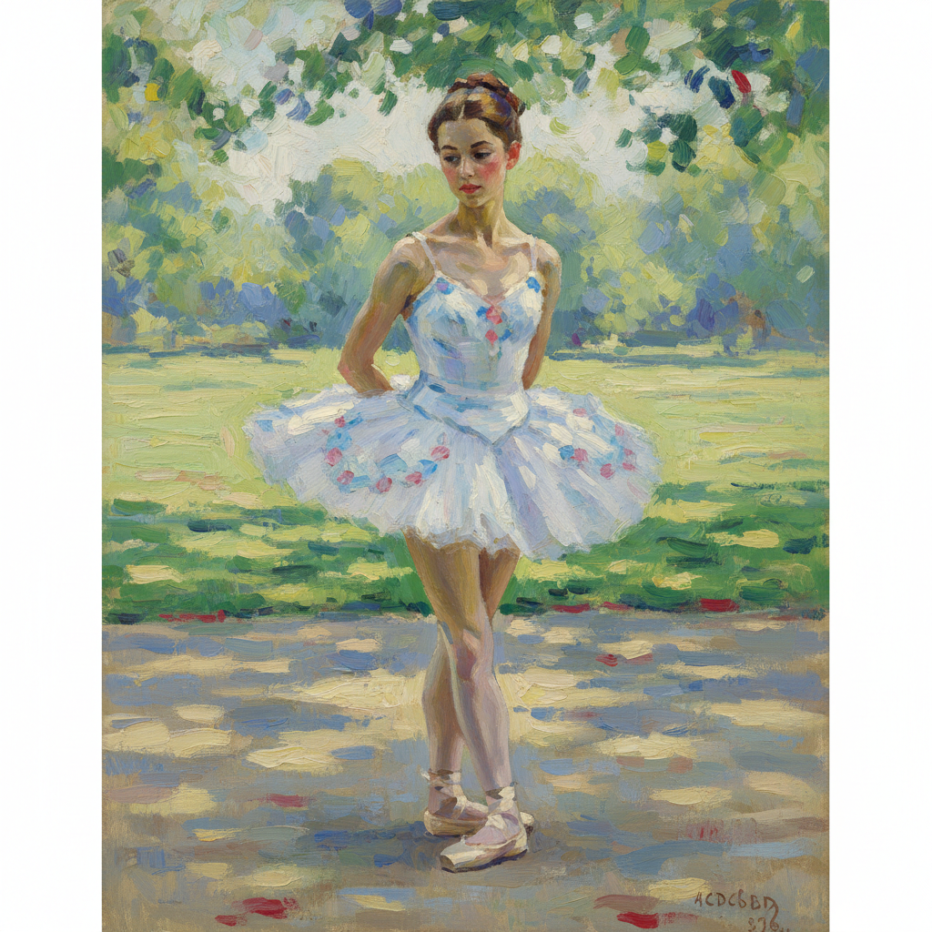 The Little Fourteen-Year-Old Dancer — Edgar Degas