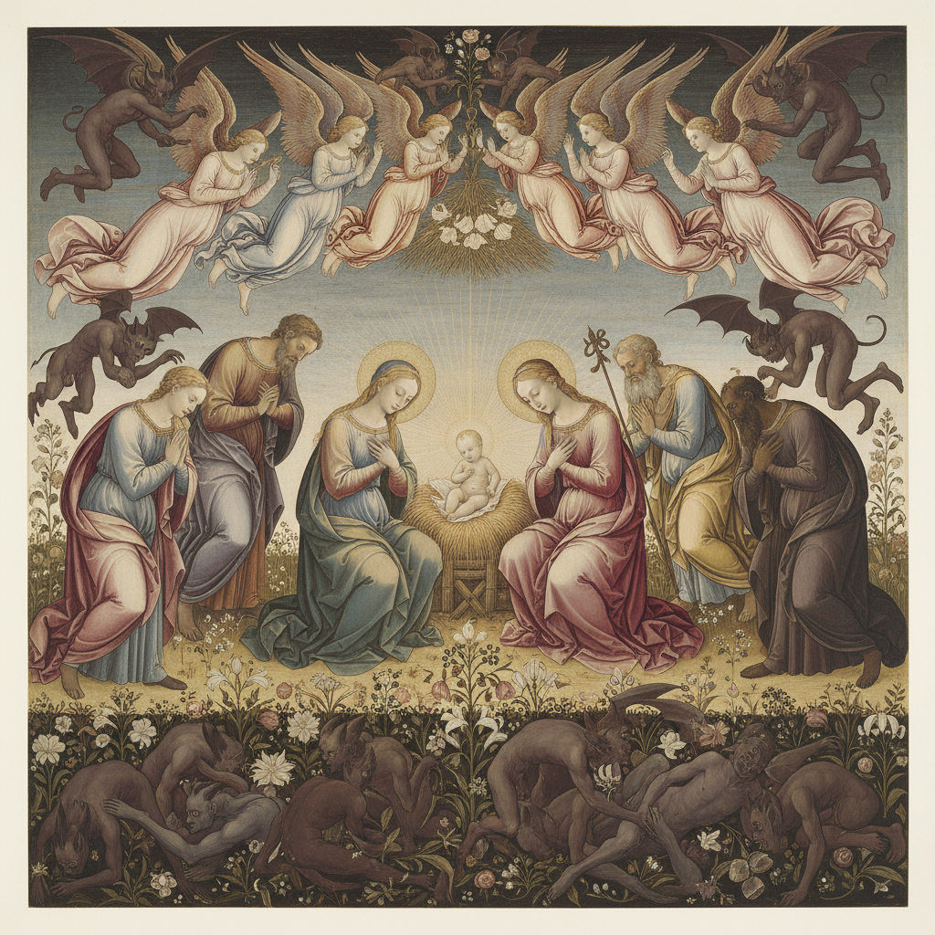 The Mystical Nativity — Sandro Botticelli