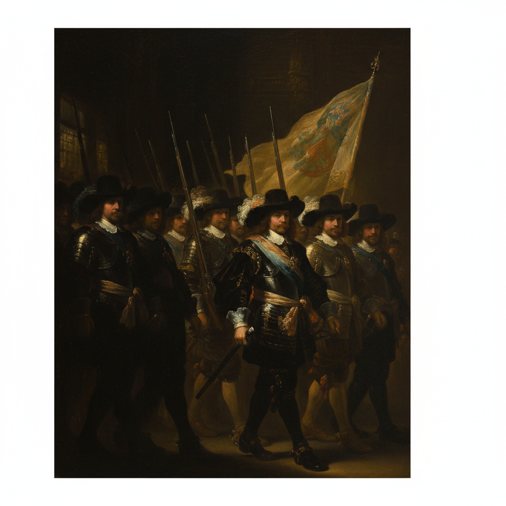 The Night Watch — Rembrandt van Rijn