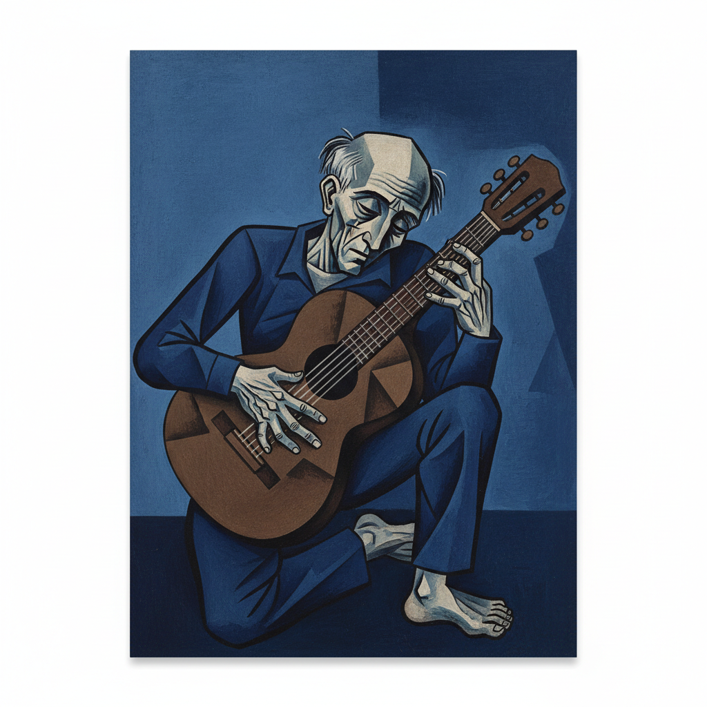 The Old Guitarist — Pablo Picasso