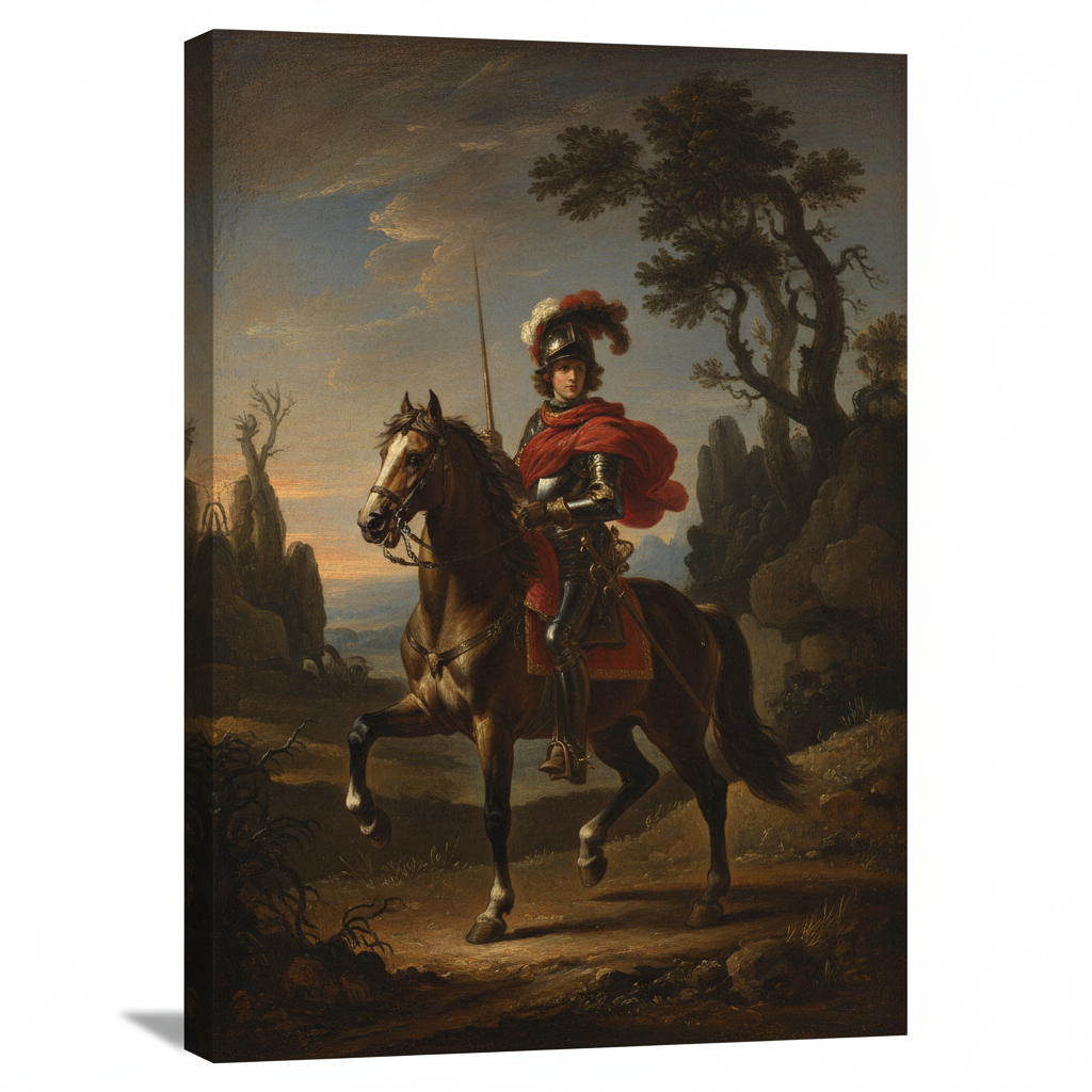 The Polish Rider — Rembrandt van Rijn