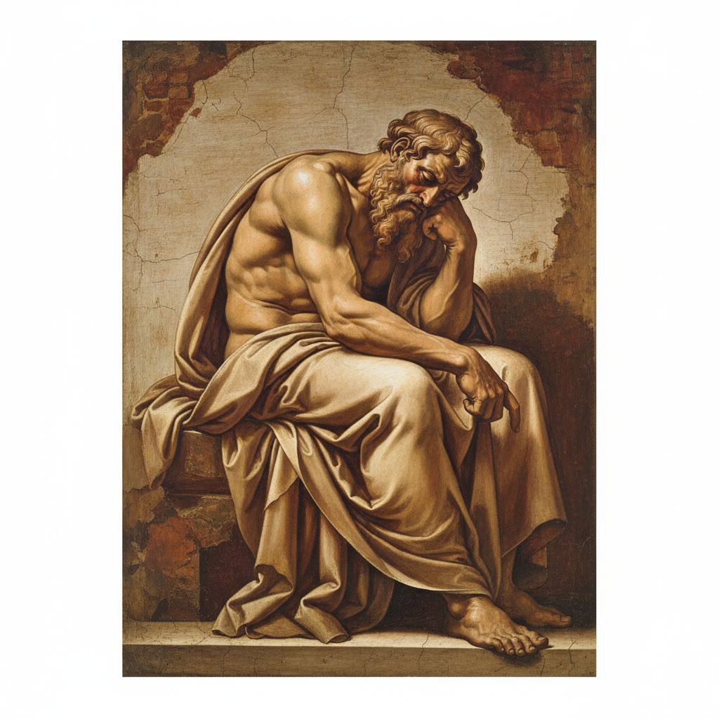 The Prophet Jeremiah — Michelangelo