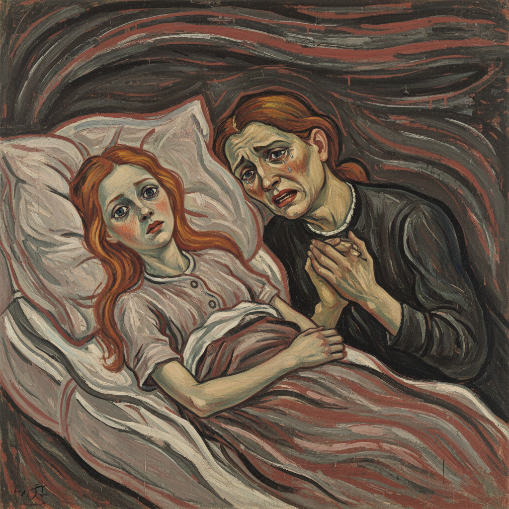 The Sick Child — Edvard Munch