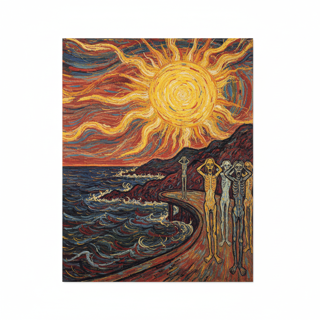 The Sun — Edvard Munch