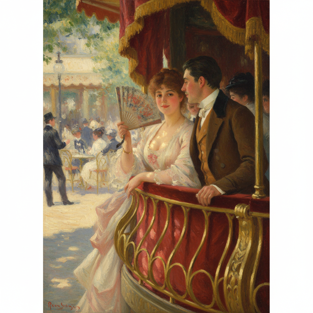 The Theatre Box — Pierre-Auguste Renoir