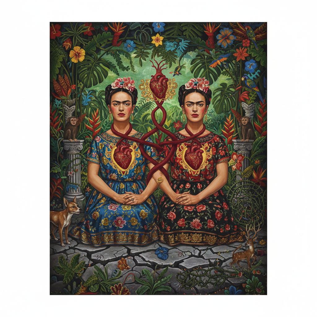 The Two Fridas — Frida Kahlo