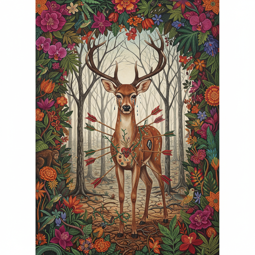 The Wounded Deer — Frida Kahlo