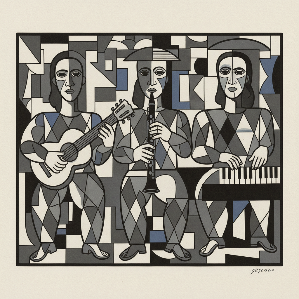 Three Musicians — Pablo Picasso