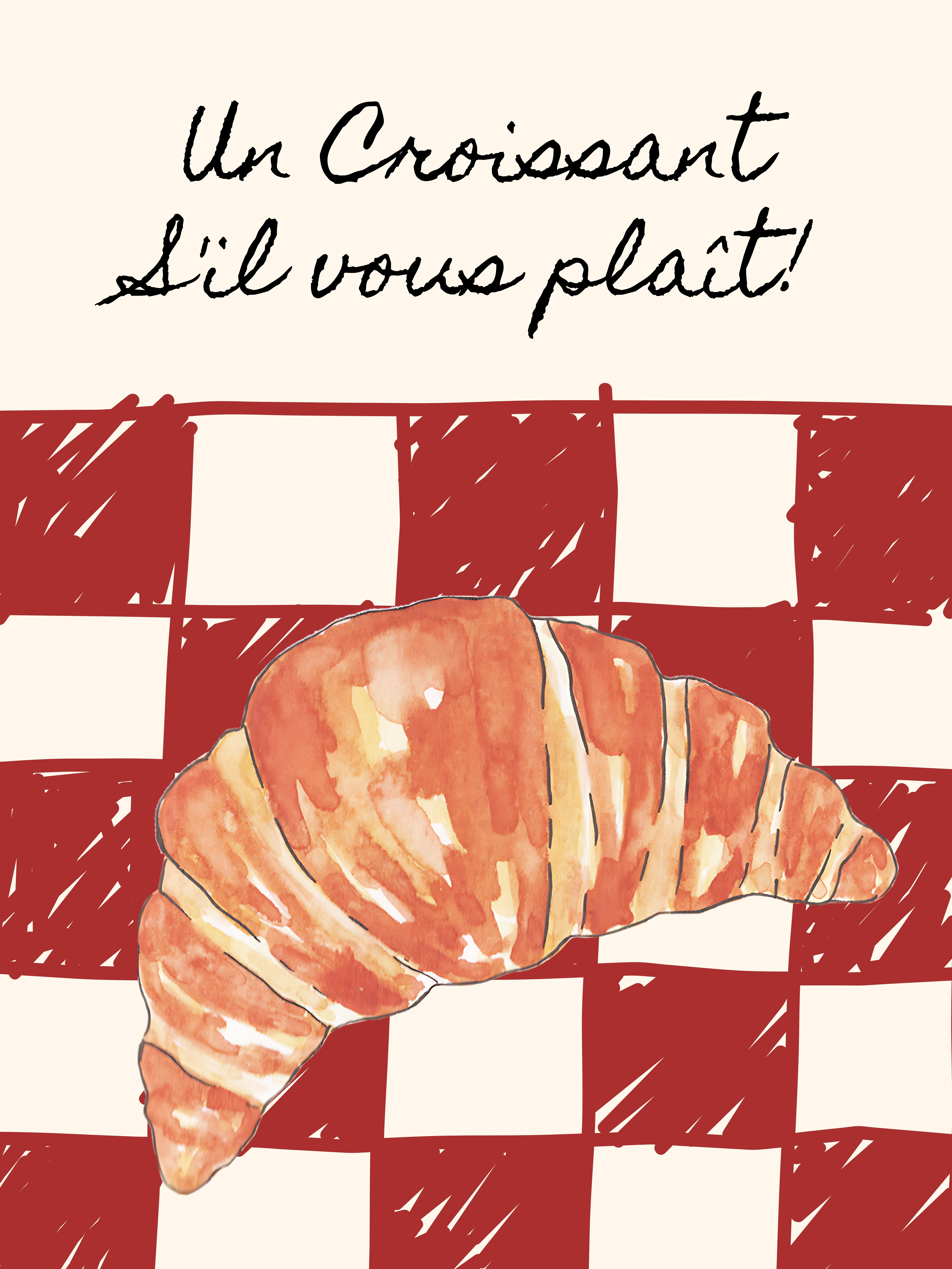 Un Croissant S'il Vous Plait