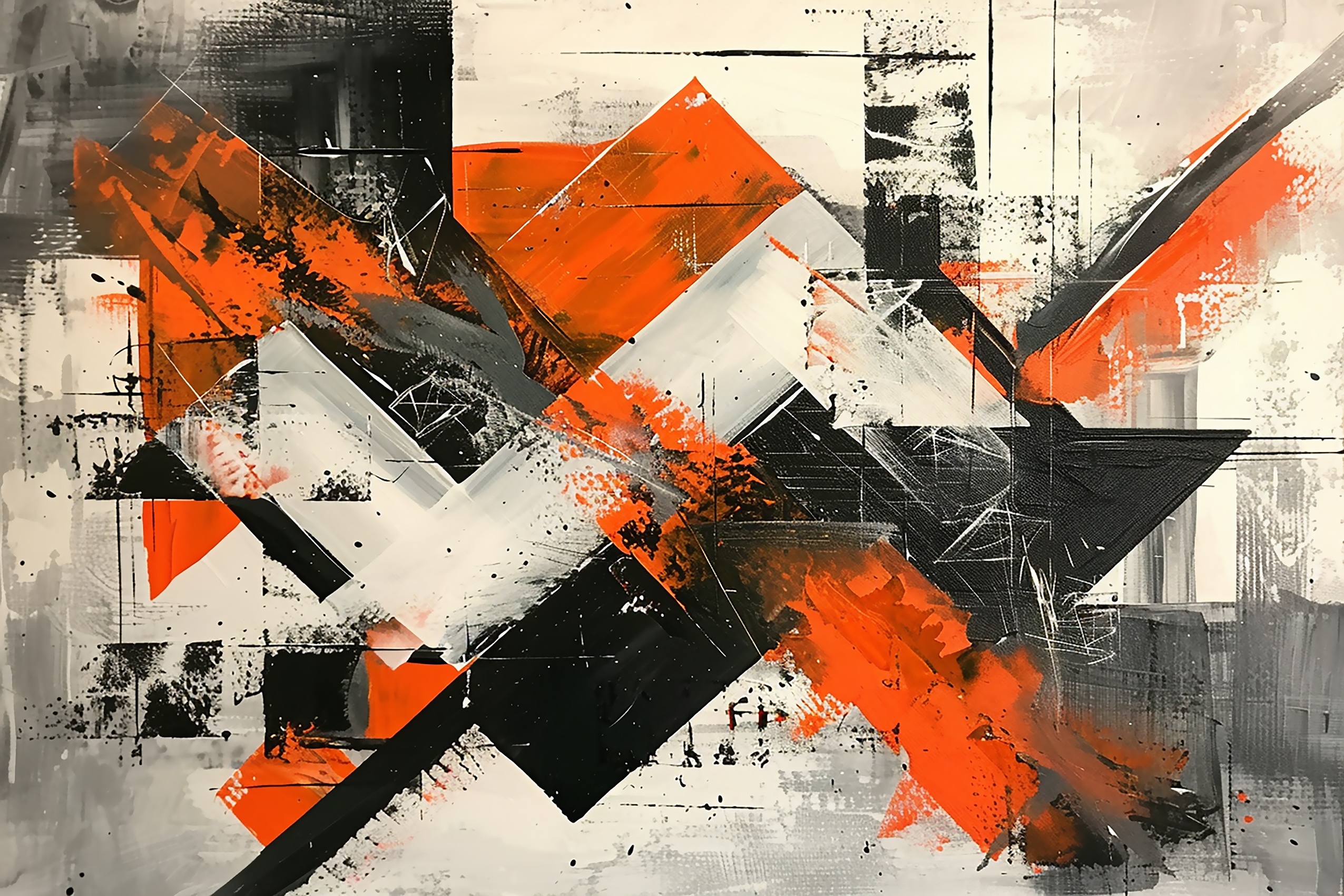 Urban Grid Abstract