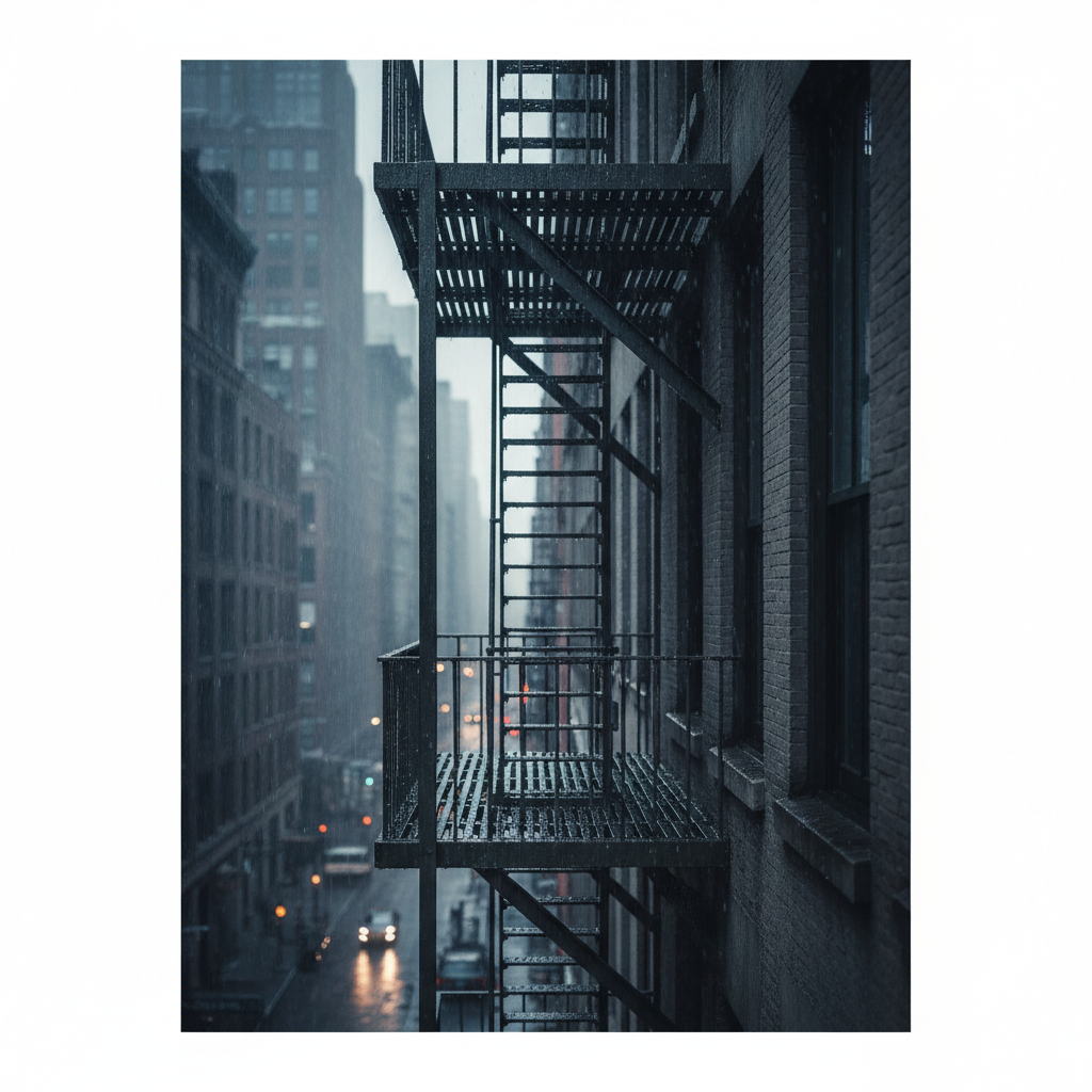 Urban Rain Serenade