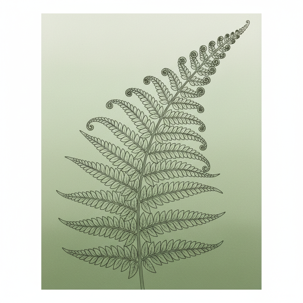 Verdant Frond Study