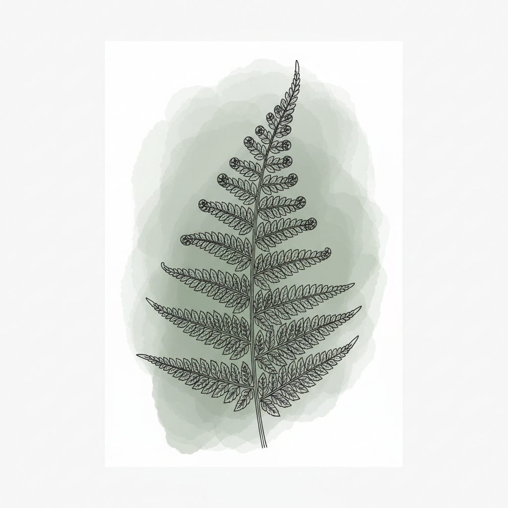 Verdant Frond Study