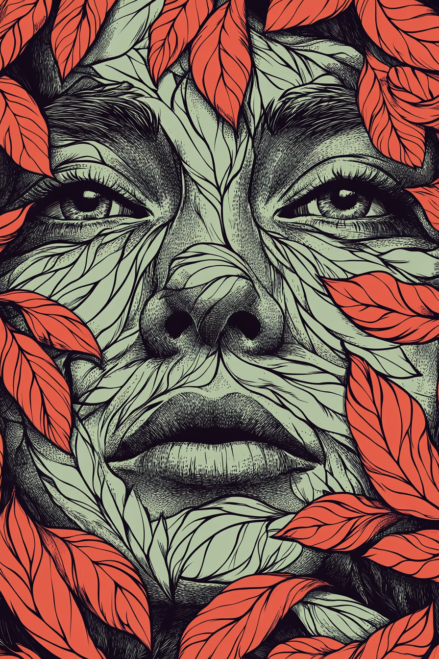 Verdant Gaze: Autumn Spirit
