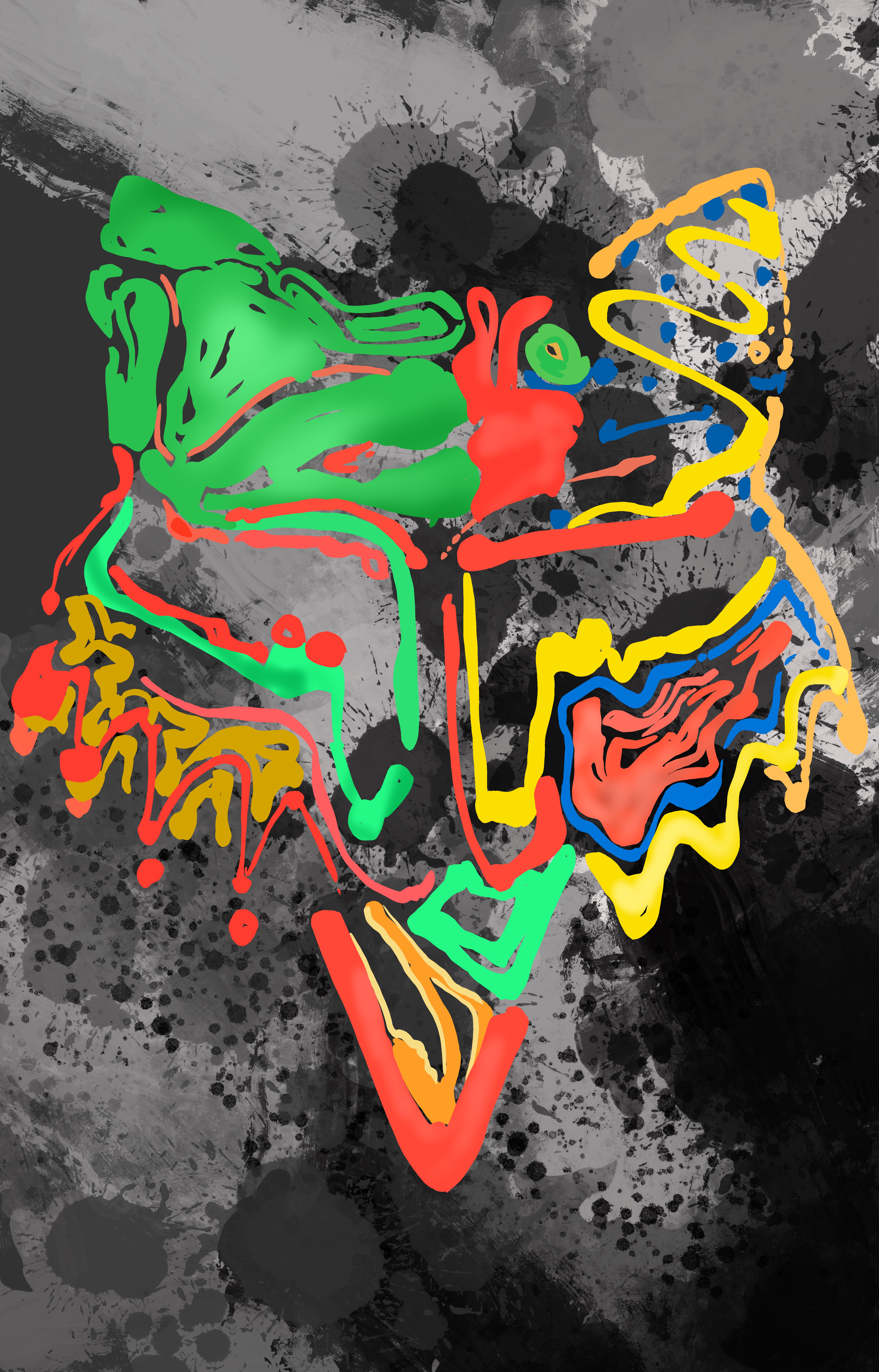 Vibrant Abstract Expression