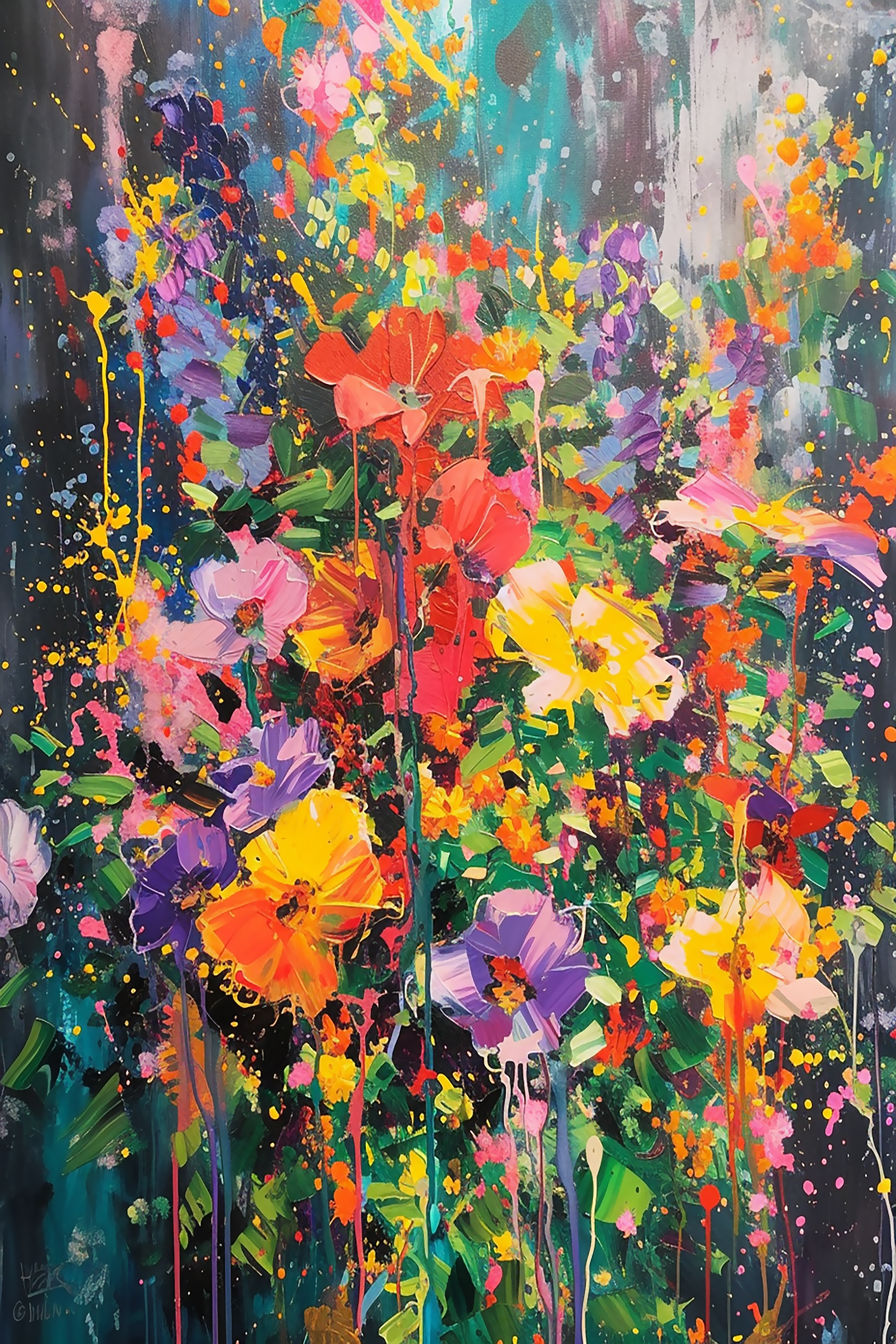 Vibrant Floral Bloom