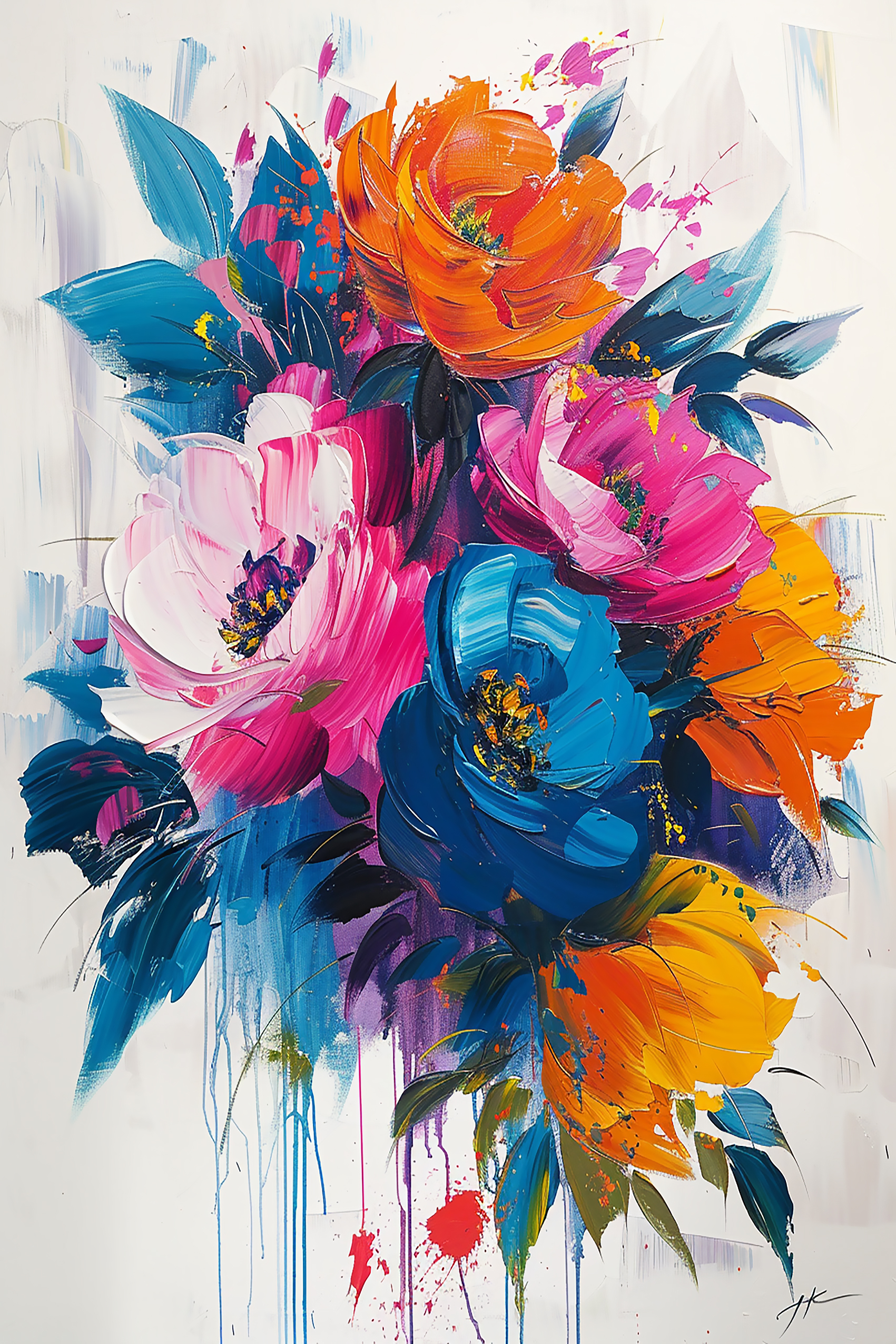 Vibrant Floral Bloom