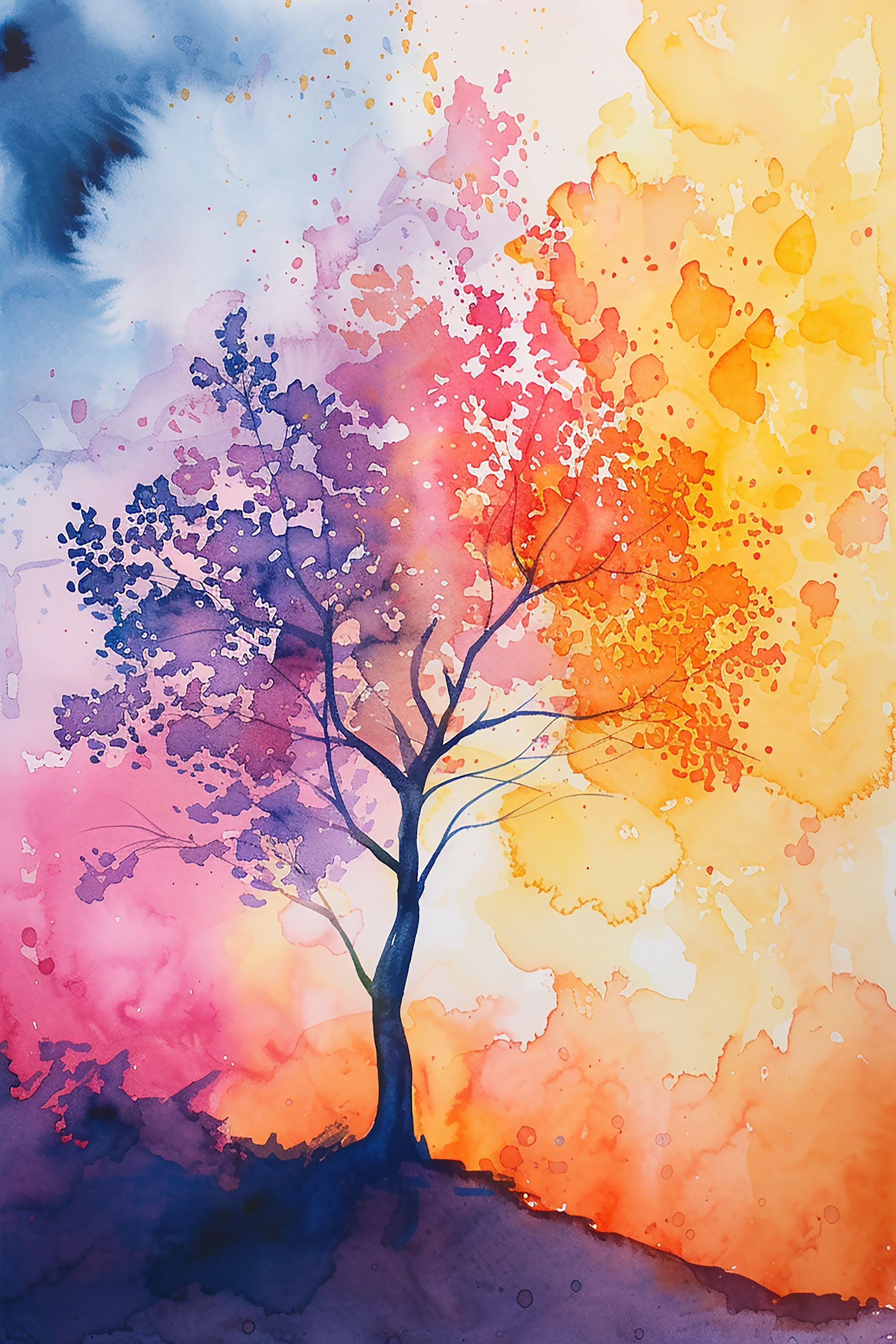 Vibrant Tree of Life