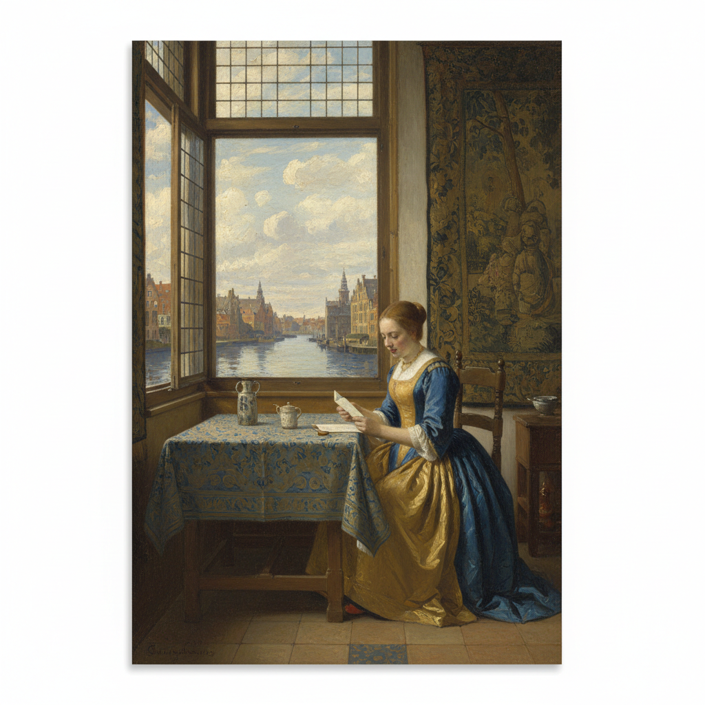 View of Delft — Johannes Vermeer