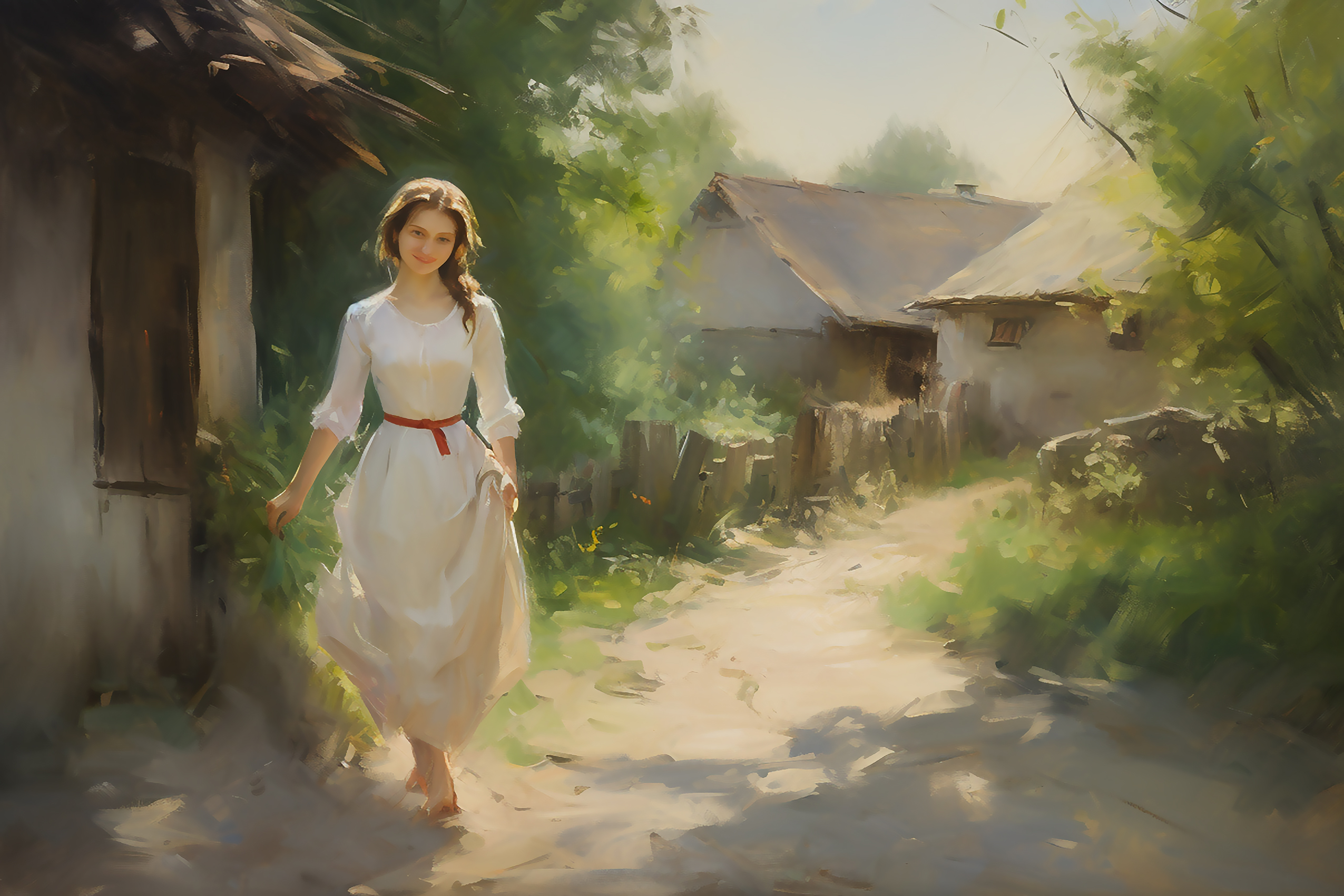 Village Path Maiden