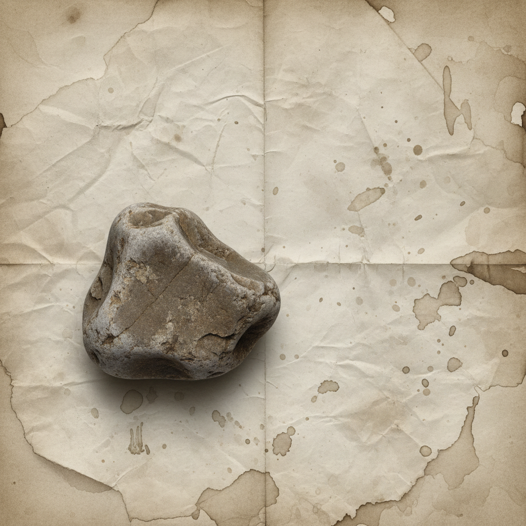 Wabi-Sabi Stone Embrace